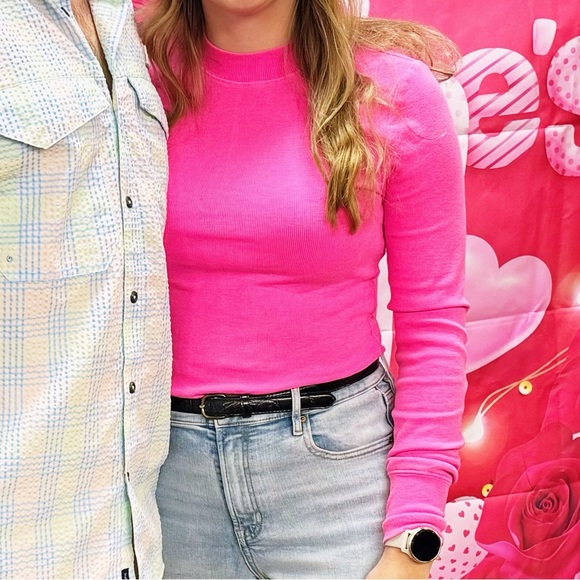 Gap Mock Neck Rib Tee - Picture 4 of 4